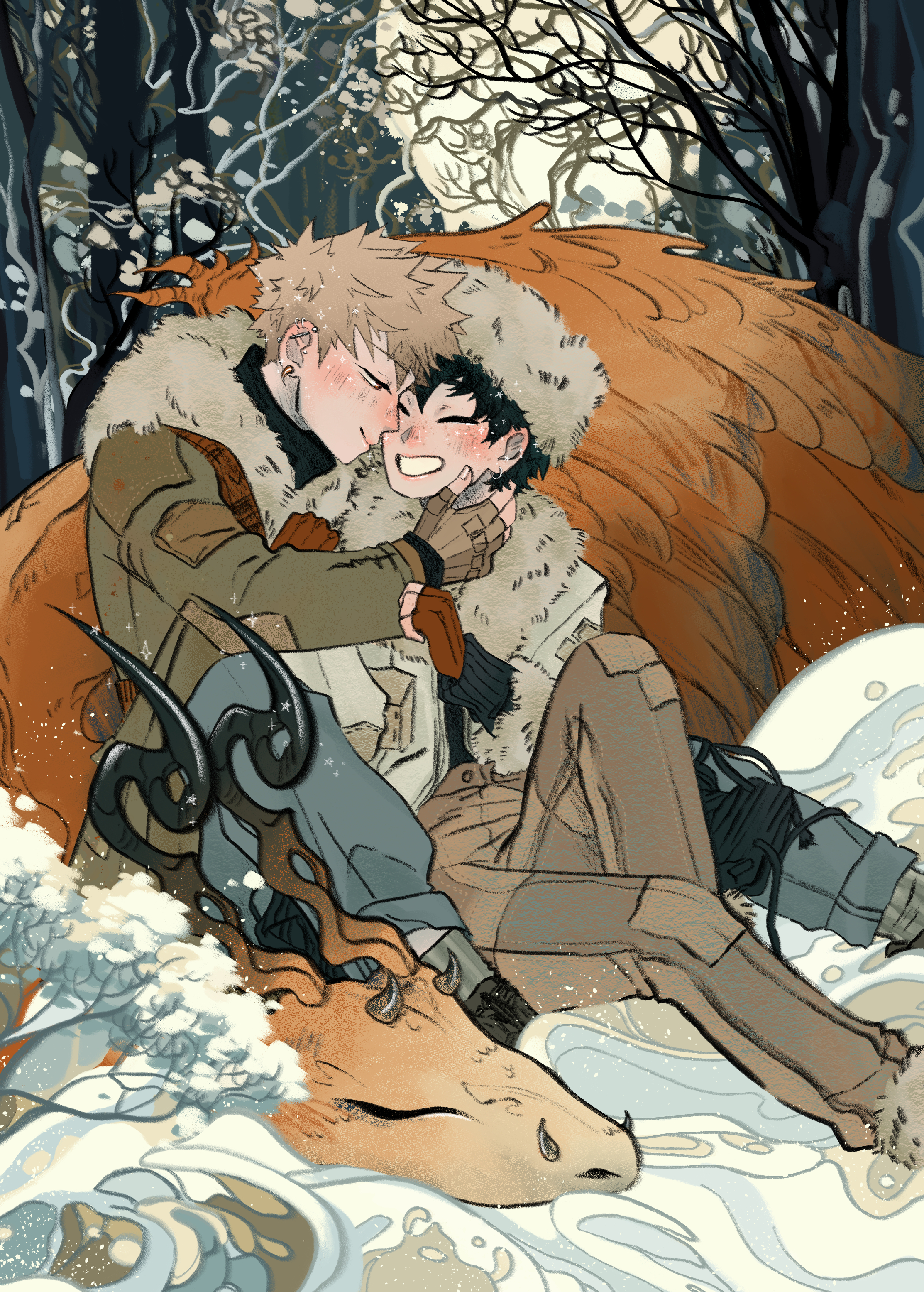Snow - 2025 (Created for a published art zine)