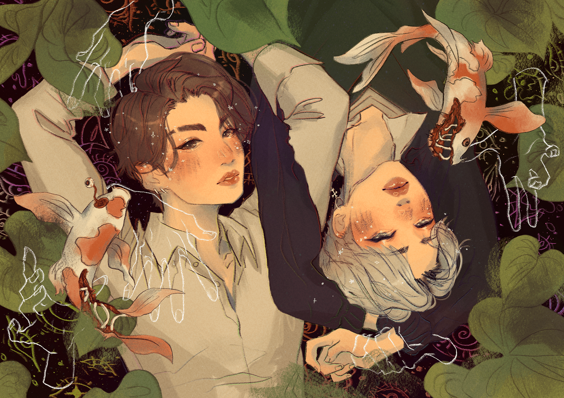 Twilight - 2022 (Created for a published art zine, proceeds donated to the Trevor Project)