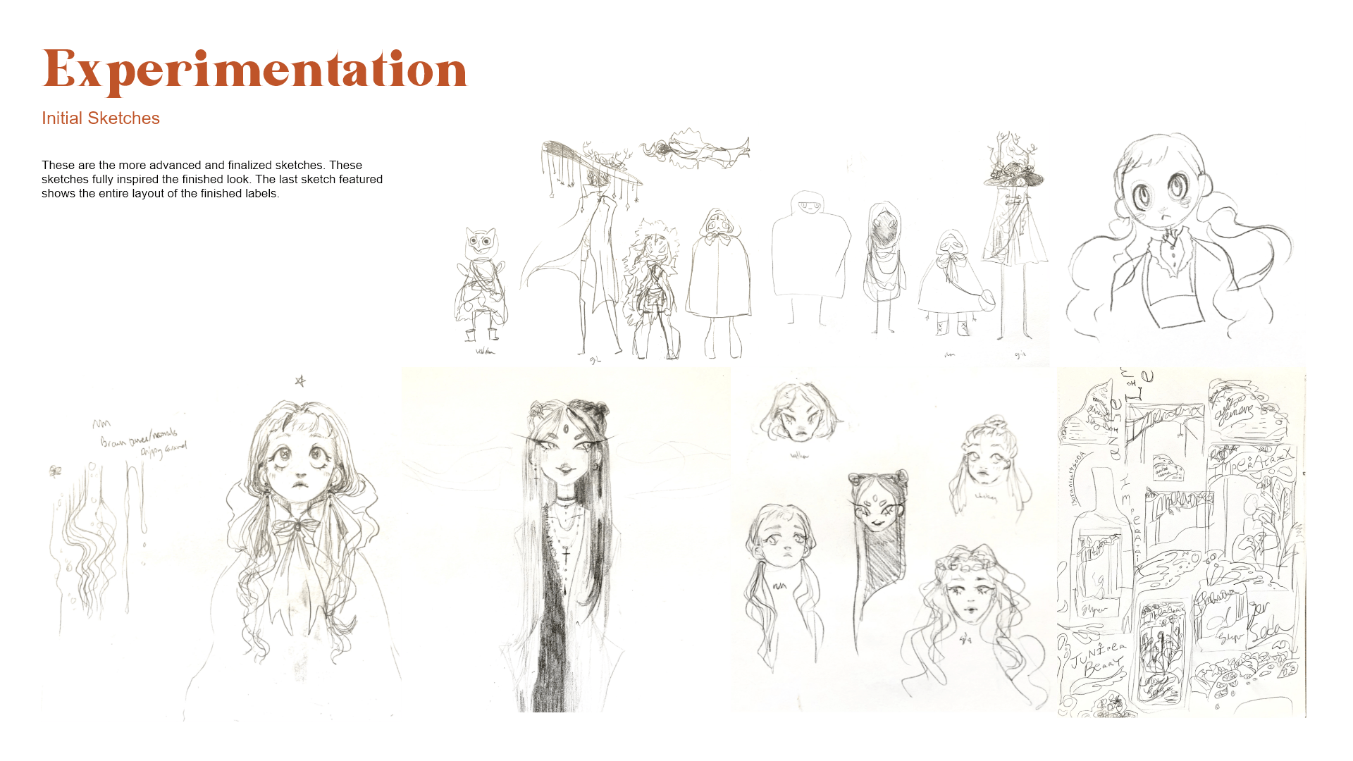 Character sketches