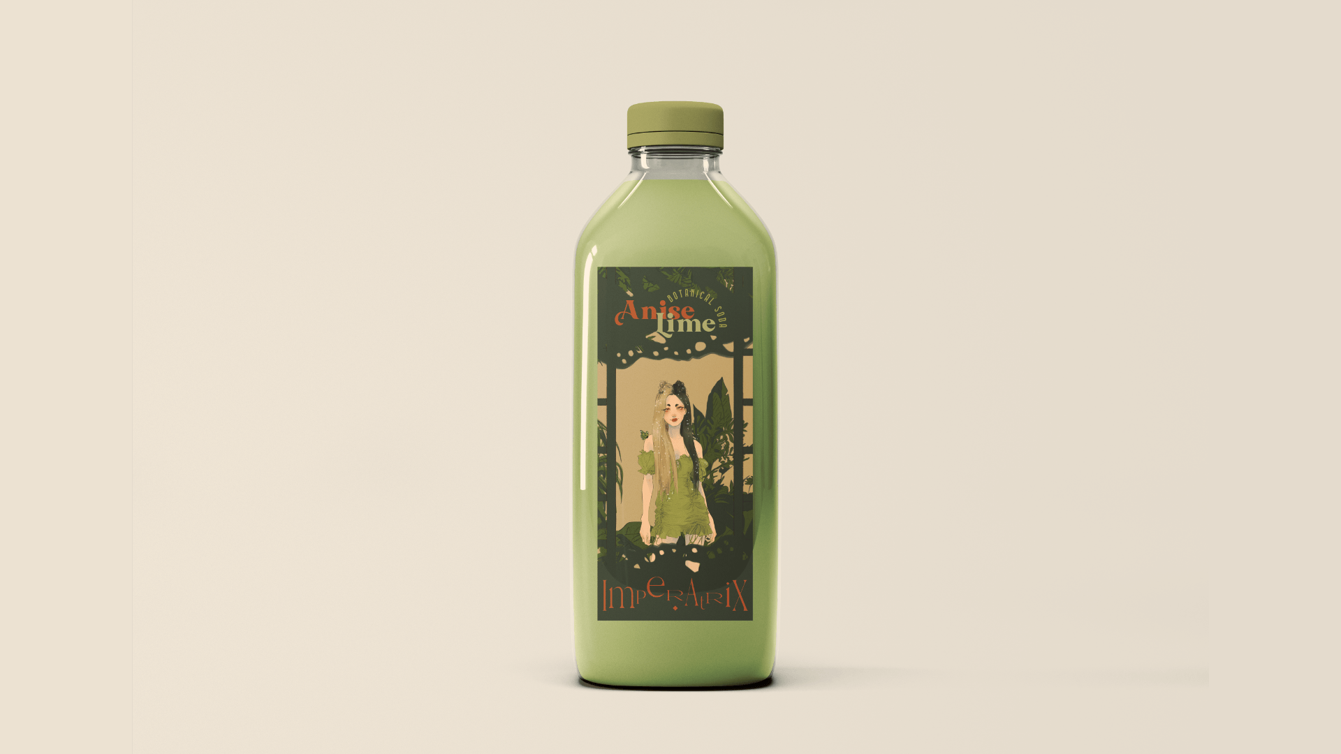 Final mockup: Anise Lime